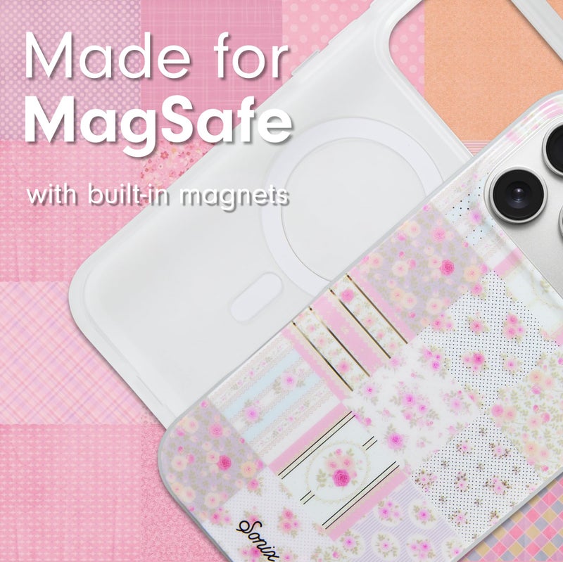 Sonix Case for iPhone 17 Pro Max | Compatible with MagSafe | 10ft Drop Tested | Patchwork Cottage - Image 3