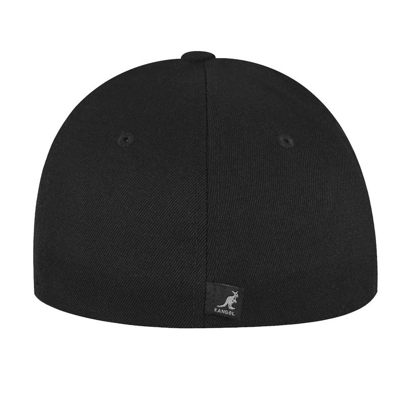 Kangol Wool Flexfit Baseball Hat for Men and Women, Small-Medium, Black - Image 5