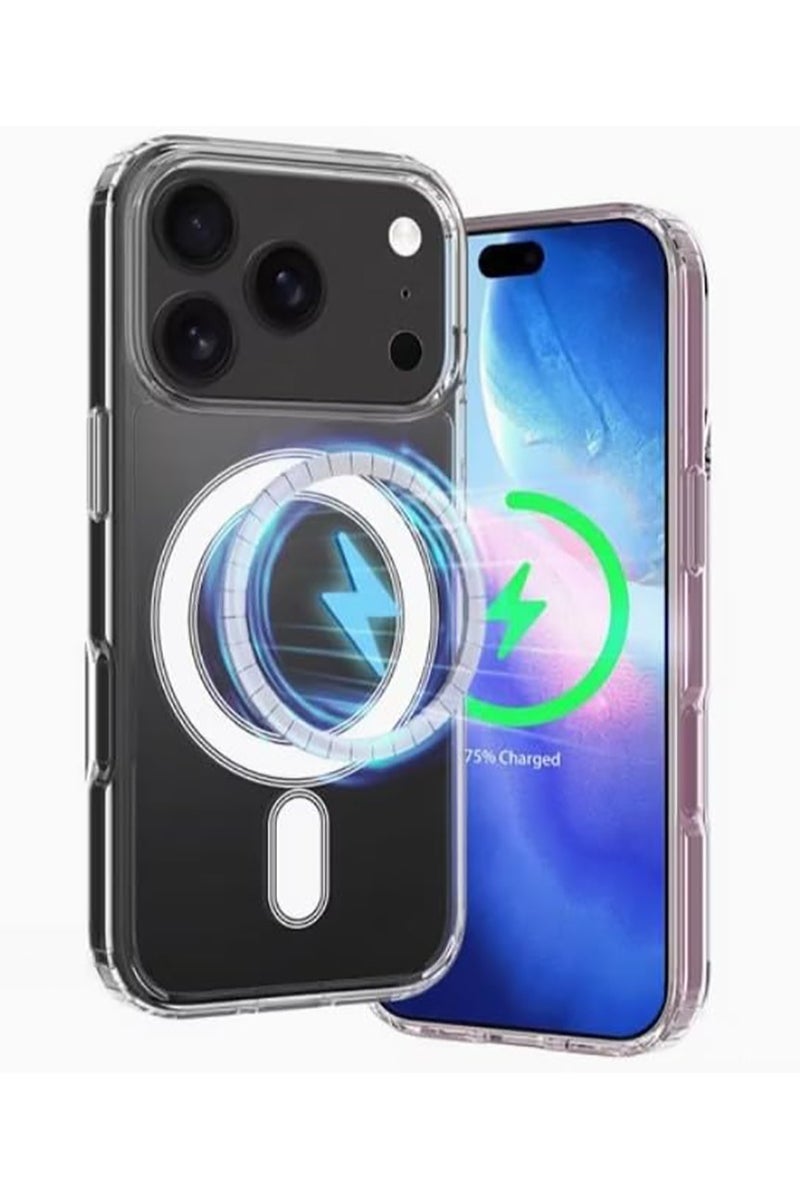 3-in-1 for iPhone 17 Pro Protection Set - Transparent Shockproof Case[Compatible with Magesafe] + Screen Protector and Camera Lens Protector, 360 Degree Protection Set - Image 2