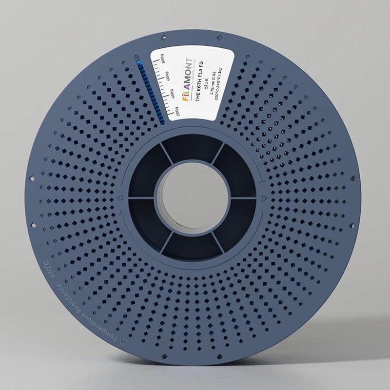 Protomont TECHNOLOGIES فيلا مونت 1.75 مم PLA بريميوم بلس خيوط الطباعة ثلاثية الأبعاد متوافقة مع معظم طابعات FDM (K6 PLA درجة غذائية) - Image 4