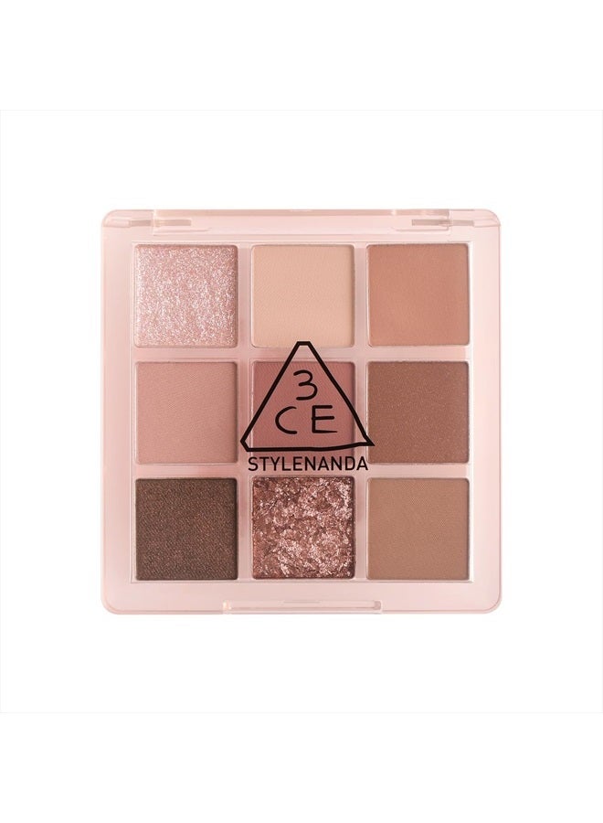 3ce Multi Eye Color Palette #SOME DEF with Eyeshadow Brushes 4ea, 1 Count (Pack of 1) - Image 1