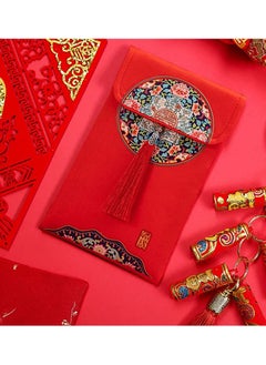 Y&D 4-Piece Satin Fabric Red Bag Spring Festival  - Image 3