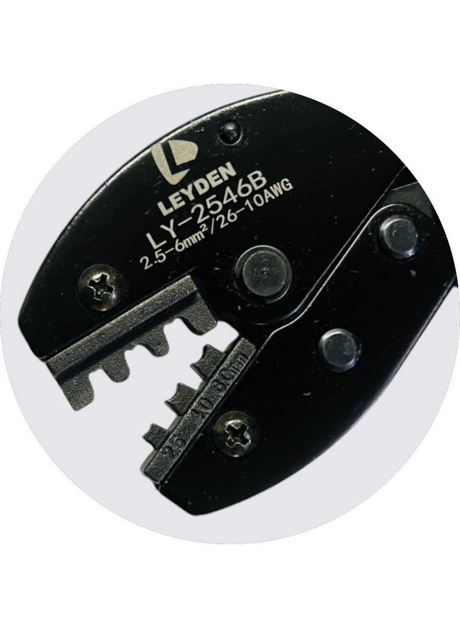 LEYDEN® LY-2546B 2.5-6.0mm², AWG26-10 Self Adjusting MC4 Connector Crimping Tool For Solar Panel, Solar Connector, PV Module - Image 5
