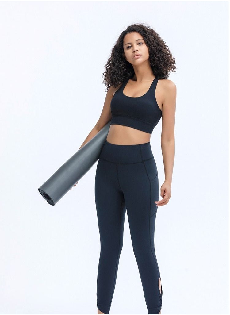Loquat - Yoga Exercise Fitness Running Bra - Image 1