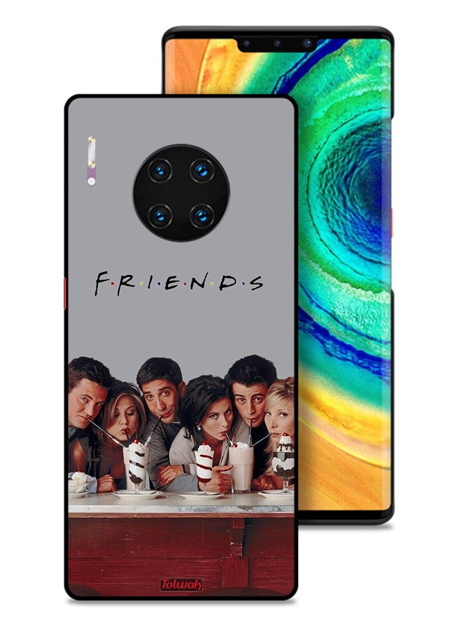 Tolwak Huawei Mate 30 Pro 5G Protective Case Cover F R I E N D S - Image 1