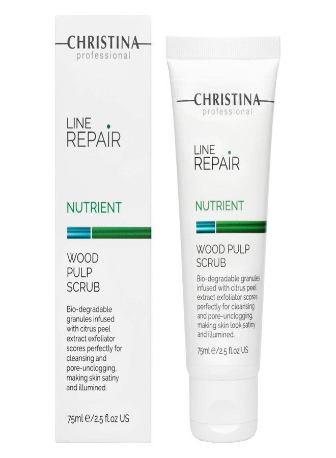 Christina Line Repair Nutrient Wood Pulp Face Exfoliator | Skin Smoothing Exfoliate for Face | Gentle Cleansing, Rejuvenation with Antioxidant effect | Suitable for All Skin Types 75ml - Image 2