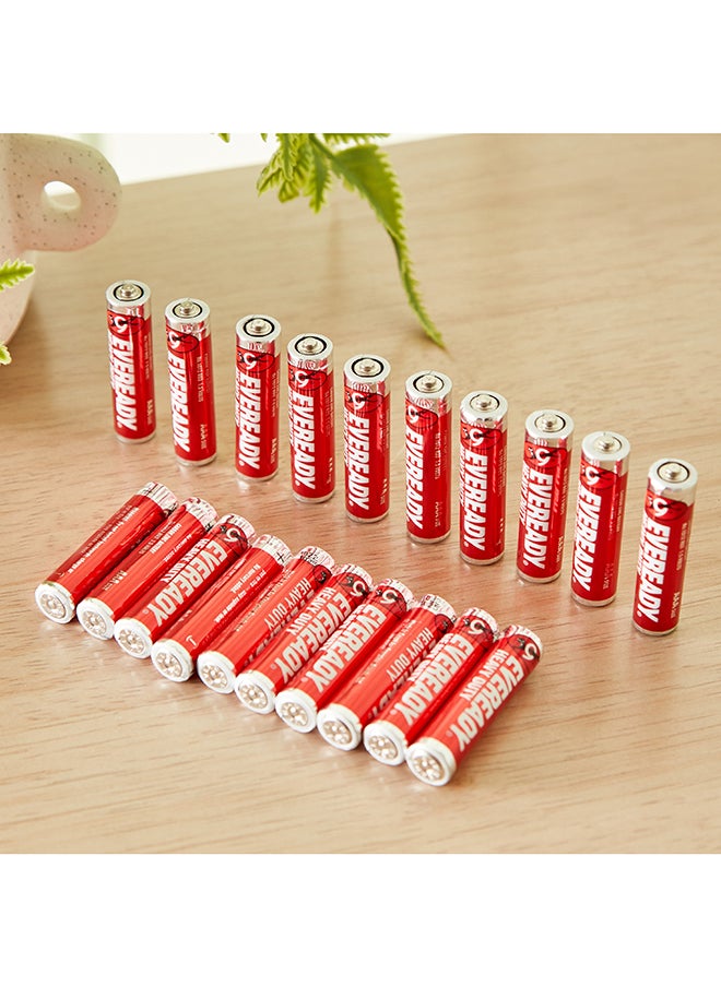 Eveready - Heavy Duty 20-Piece AAA Battery Set 12 x 18 x 11 cm - Image 1