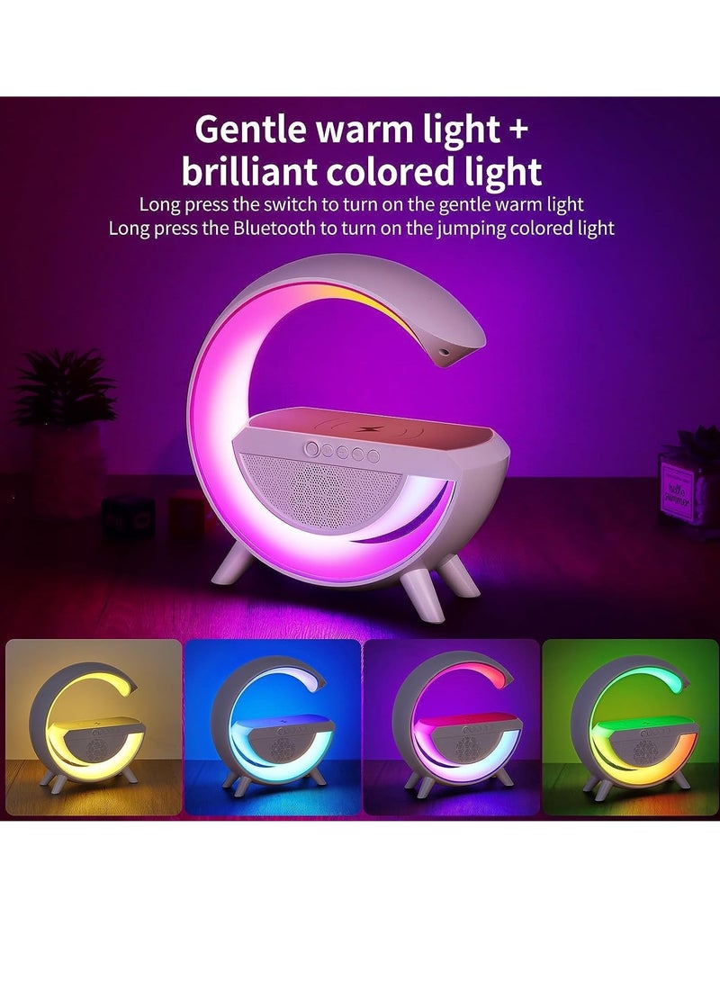GENNEXT Bluetooth LED Wireless Charging Speaker - Image 2