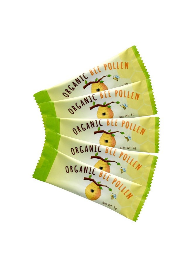 Greenbow Organic Bee Pollen - 100% USDA Certified Organic, Non-GMO, Halal, Kosher Certified, Pure & Natural Bee Pollen - Superfood Packed with Proteins, Vitamins & Minerals - Gluten Free -5g x 40stick - Image 4