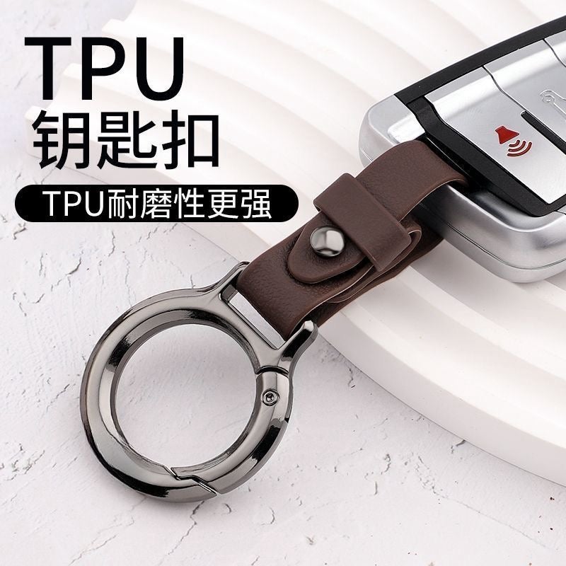 Car Keychain Pendant For Men And Women, High-End Zinc Alloy Keychain Ring, Anti-Lost Accessories - Image 3