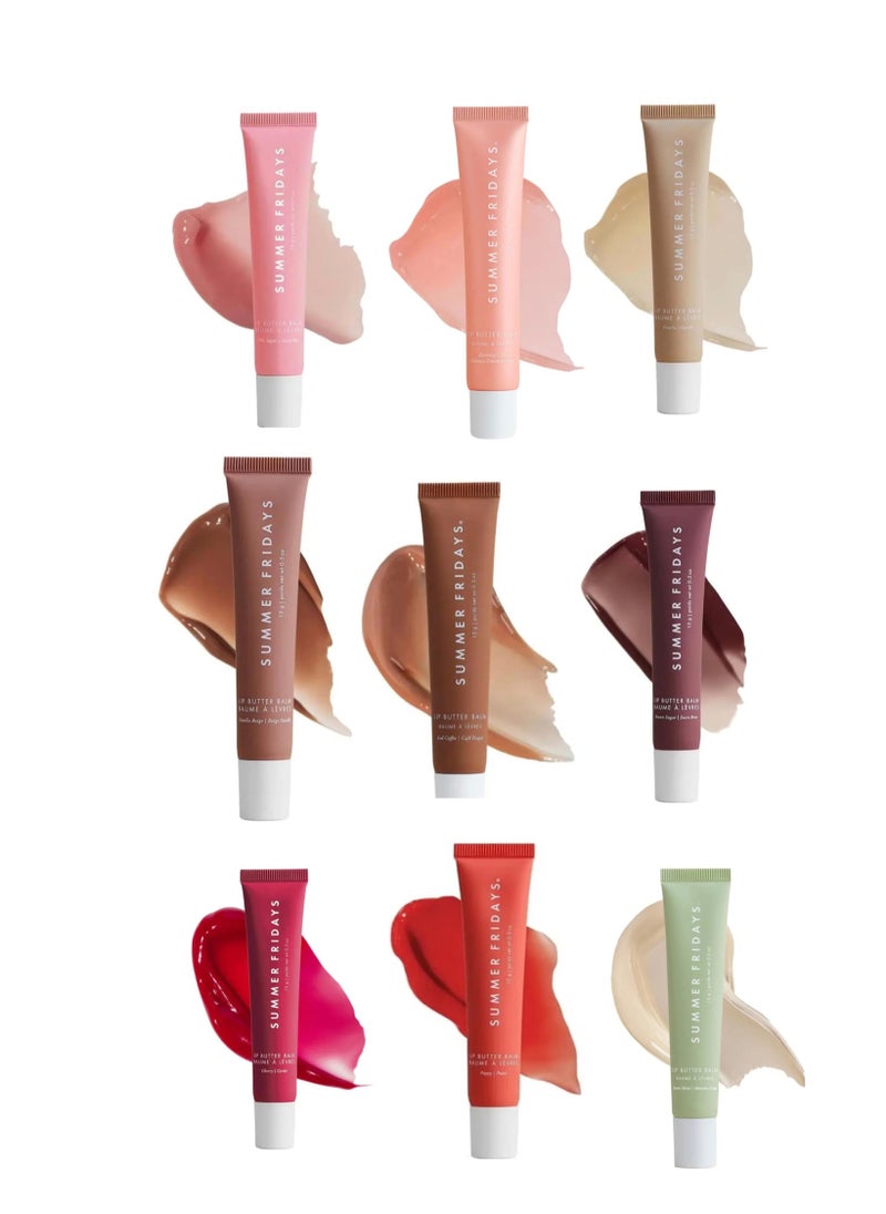 Summer - Summer Friday Collection, Natural Lip Balm, Moisturizing & Brightening 9 Pieces - Image 1