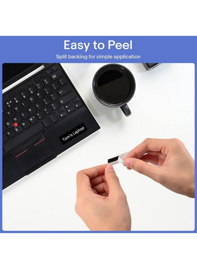 GREENCYCLE 3-Pack Compatible for Ptouch TZe-355 TZ-355 AZE-355 White on Black 24mm 1 inch Laminated Label Tape for PT-D600 PT-P700 PT-2300 PT-2430PC PT-2730 PT-P750W Label Maker - Image 5