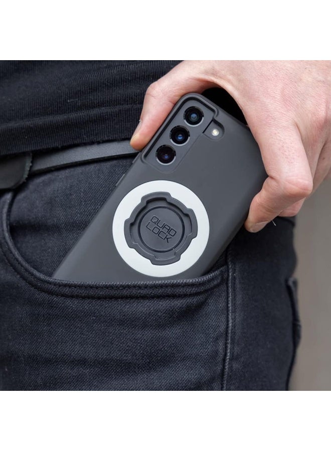 QUAD LOCK Mag Case For Samsung Galaxy S22 Ultra Black - Image 4