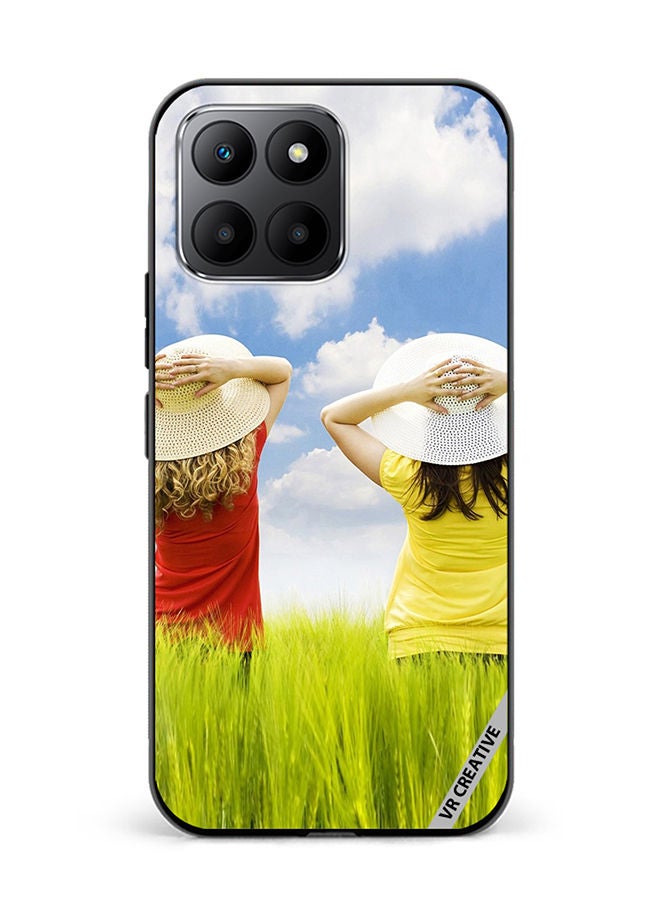 VR CREATIVE Protective Case Cover For Honor 70 Lite Enjoying The Weather Design Multicolour - Image 1