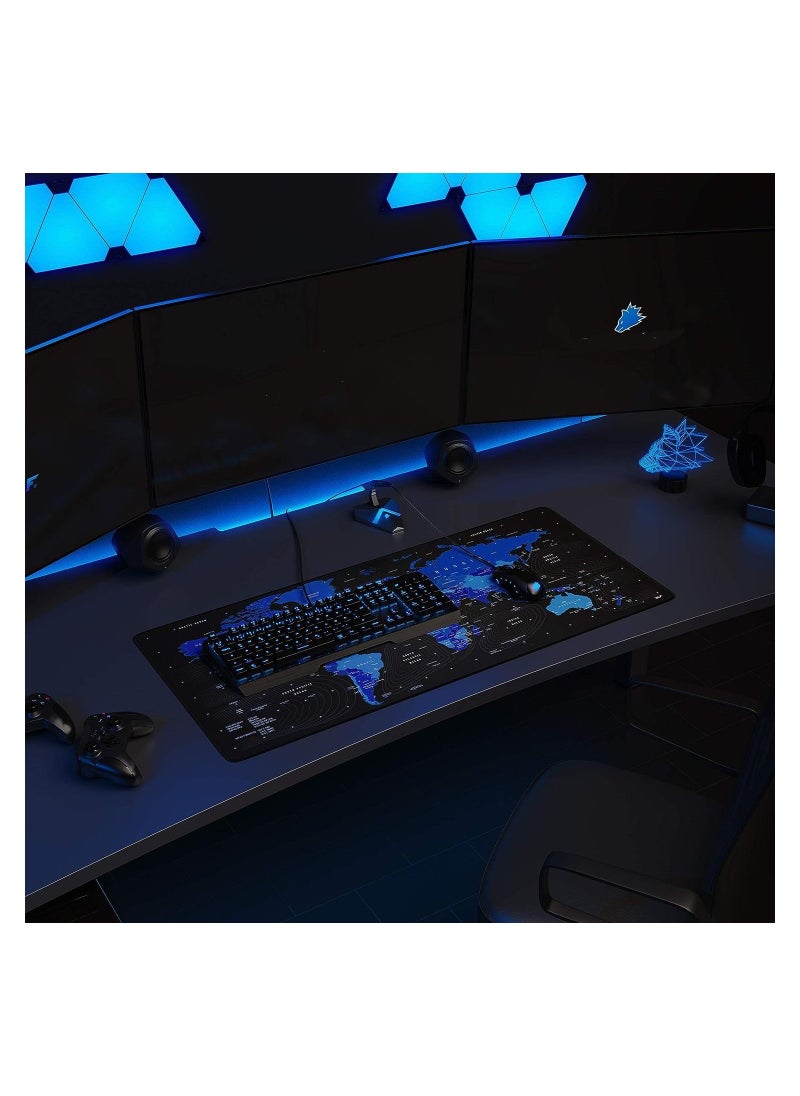 BLUE World Map Gaming Mouse Pad – 70 X 30 cm – Anti Slip Base – Speed Edition - pzsku/Z0BE38963CF0E15DBFDADZ/45/_/1692691311/3756bd58-3624-48ae-8642-1aed2fe989b0