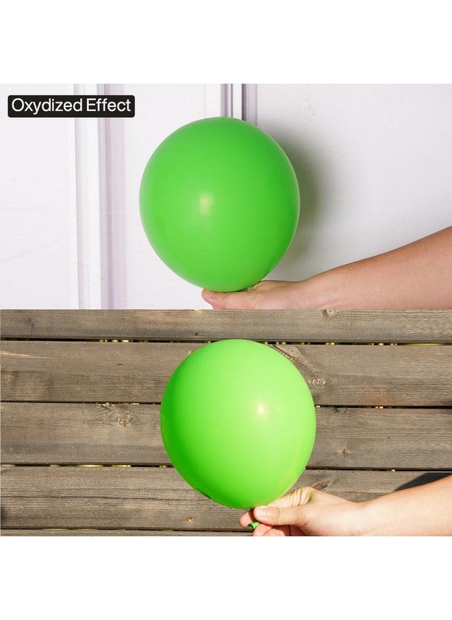 PartyWoo Clover Green Balloons, 120 Pcs 5 Inch Malachite Green Balloons, Green Balloons For Balloon Garland Balloon Arch As Party Decorations, Birthday Decorations, Baby Shower Decorations, Green-Y24  - Image 3