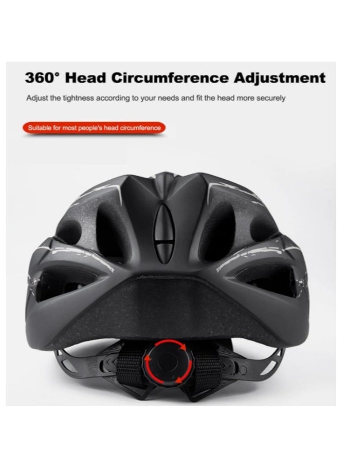 OASIS-TH Bike Helmet for Men Women, Detachable Magnetic Goggle Visor Bicycle Road Mountain Cycling Helmet, Adjustable Size  - Image 5