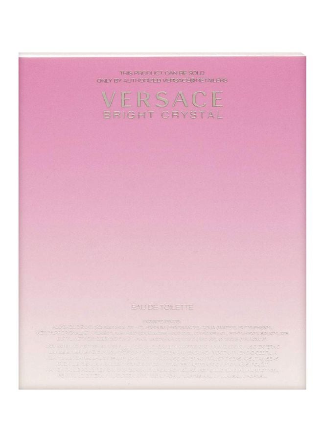 VERSACE Bright Crystal Edt 90ml - Image 4