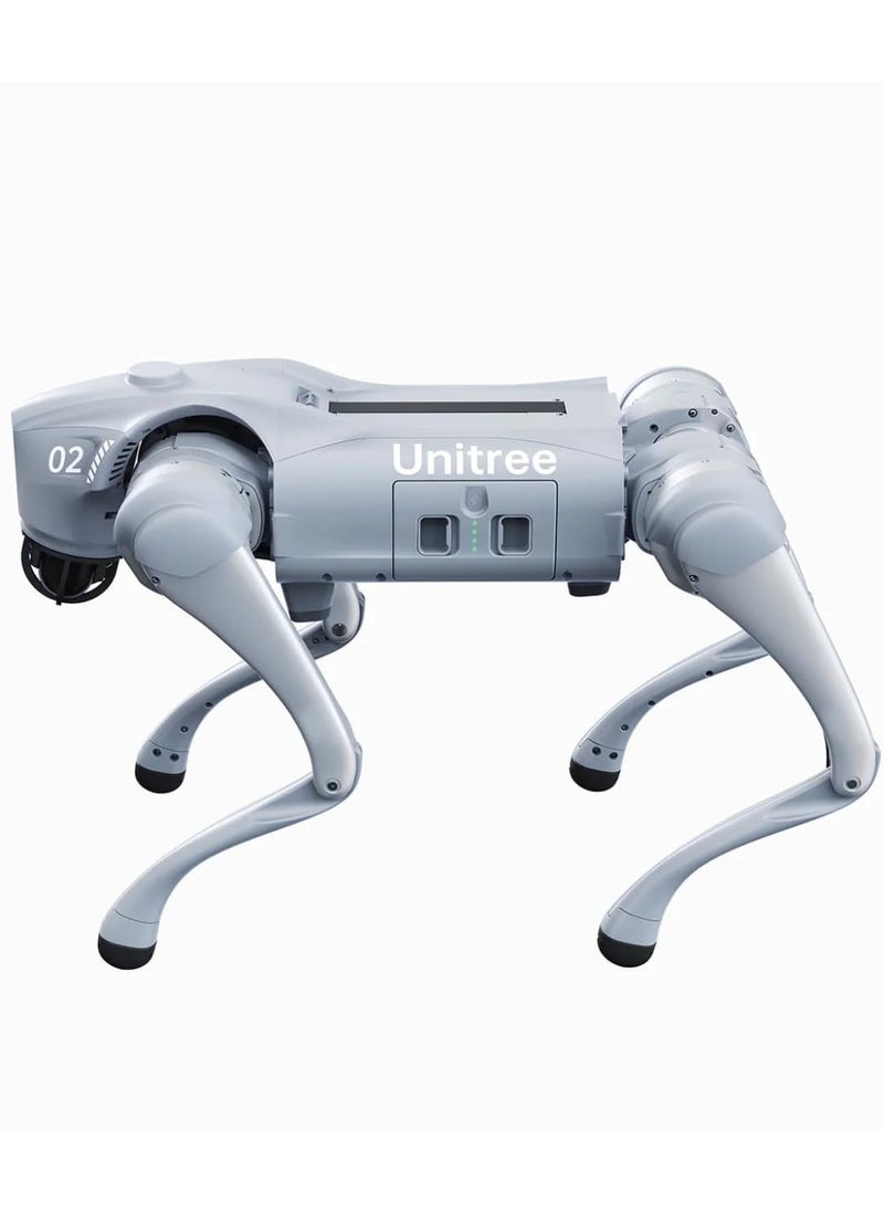 الروبوت الكلب Unitree Go2 Air الذكي رباعي الأرجل – مزود بالذكاء الاصطناعي، تحكم عبر التطبيق، أوامر صوتية، وتفادي العقبات، وحركة ديناميكية بأربع أرجل