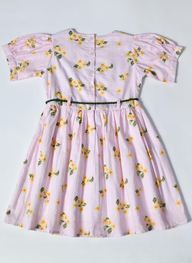 BELLA MODA Floral Crochet Dress - Image 2