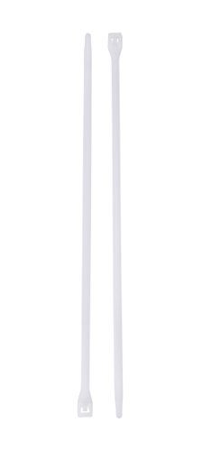 Gardner Bender 46-415 Heavy-Duty, Doublelock, Cable Tie, 15 Inch., Tensile Strength, Wire / Cord Management Industrial and Household Use, Nylon Zip Tie, 50 Pk., Natural - Image 2