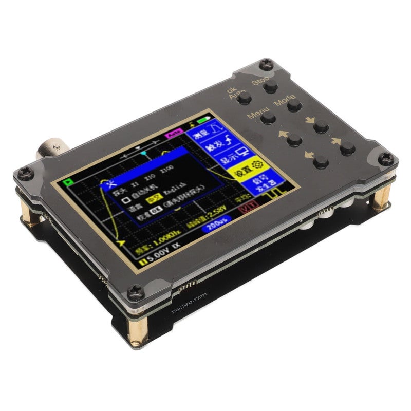 Oscilloscope 40MSa/s Sampling Rate 18MHz Bandwidth - Dual Trigger Modes Oscilloscope With ±400V AC/DC High Voltage Protection For Microcontroller Debugging Automotive Repair DIY Projects - Image 2