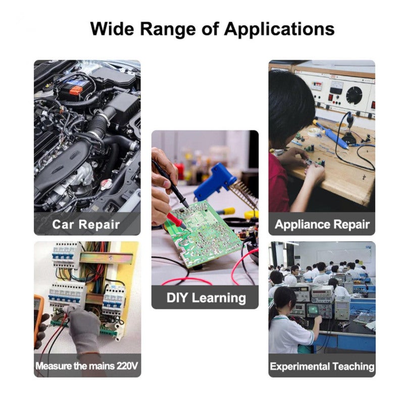 Oscilloscope 40MSa/s Sampling Rate 18MHz Bandwidth - Dual Trigger Modes Oscilloscope With ±400V AC/DC High Voltage Protection For Microcontroller Debugging Automotive Repair DIY Projects - Image 5