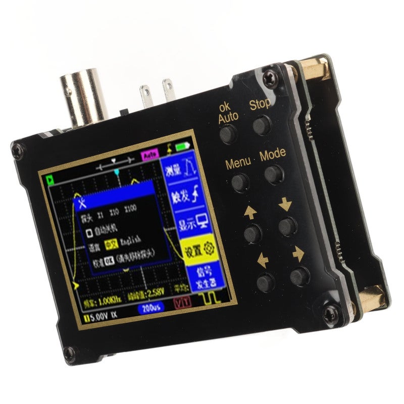 Oscilloscope 40MSa/s Sampling Rate 18MHz Bandwidth - Dual Trigger Modes Oscilloscope With ±400V AC/DC High Voltage Protection For Microcontroller Debugging Automotive Repair DIY Projects - Image 1