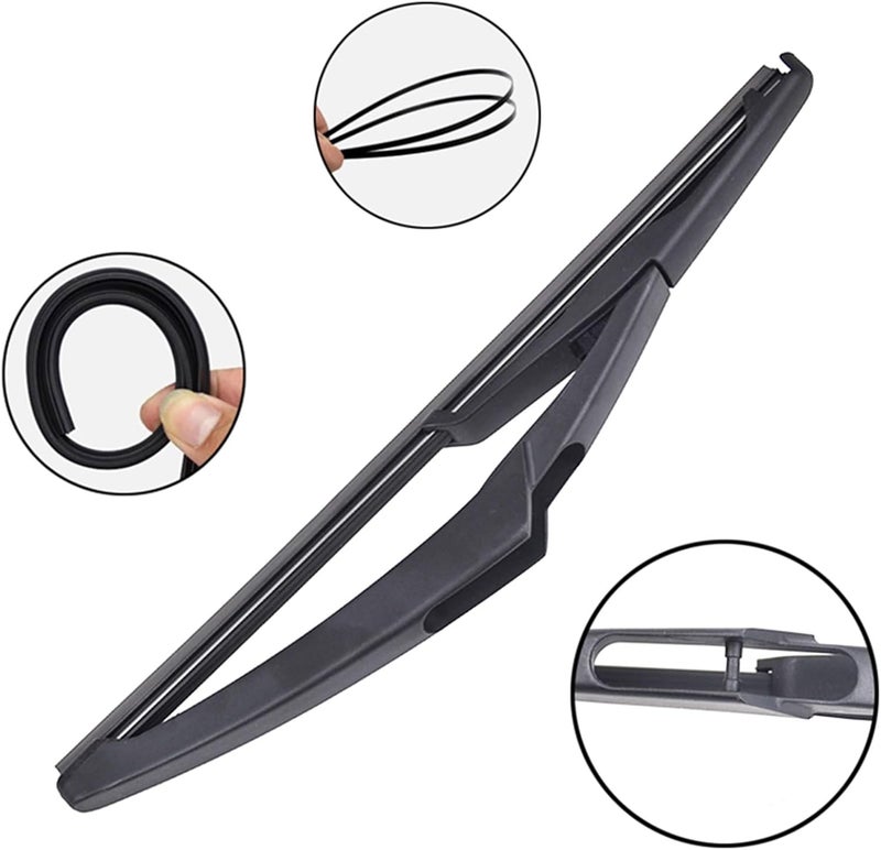 Yurefax 10 Inch Rear Window Wiper Blade - Image 3