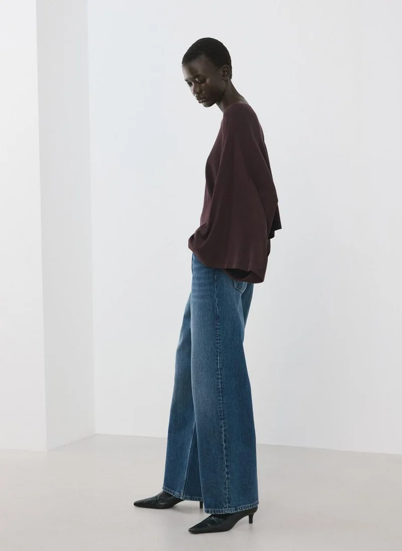 MANGO  Asymmetrical knitted cape for Women | Best Price UAE