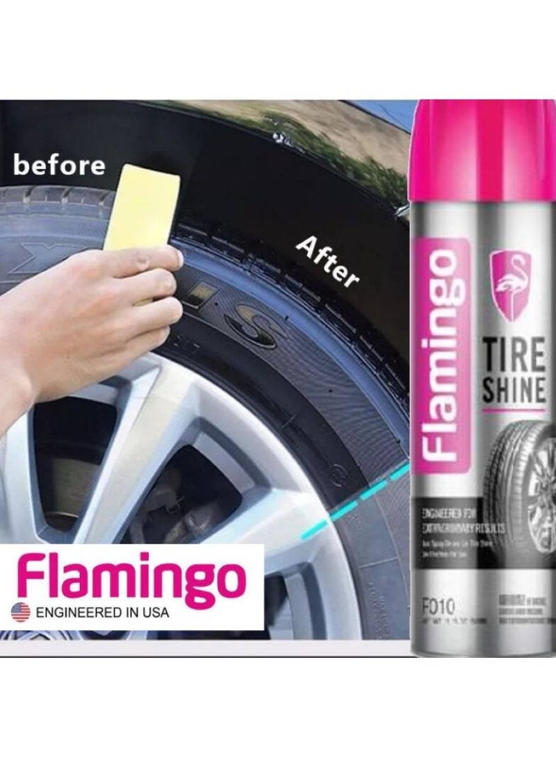 Flamingo Tire Shine Spray 500 ML - Image 5