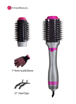 KinseiBeauty 4-in-1 Hair Dryer Brush, One-Step Volumizer 1200W