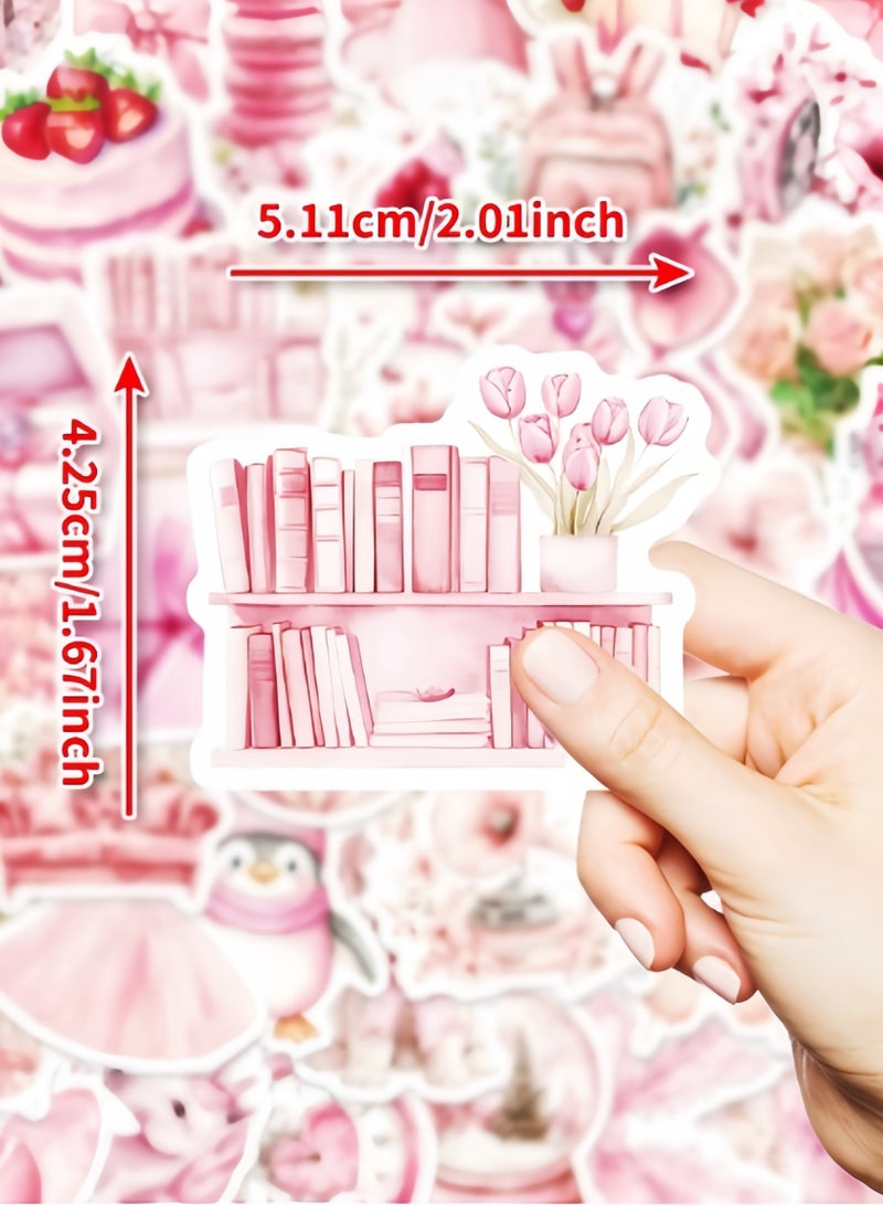 100Pcs Holographic Magic World Scrapbook Stickers Glitter Resin Sticker Transparent Waterproof Shiny Waterproof Water Bottles Cup Stickers for Phone Case Albums Journaling - Image 3