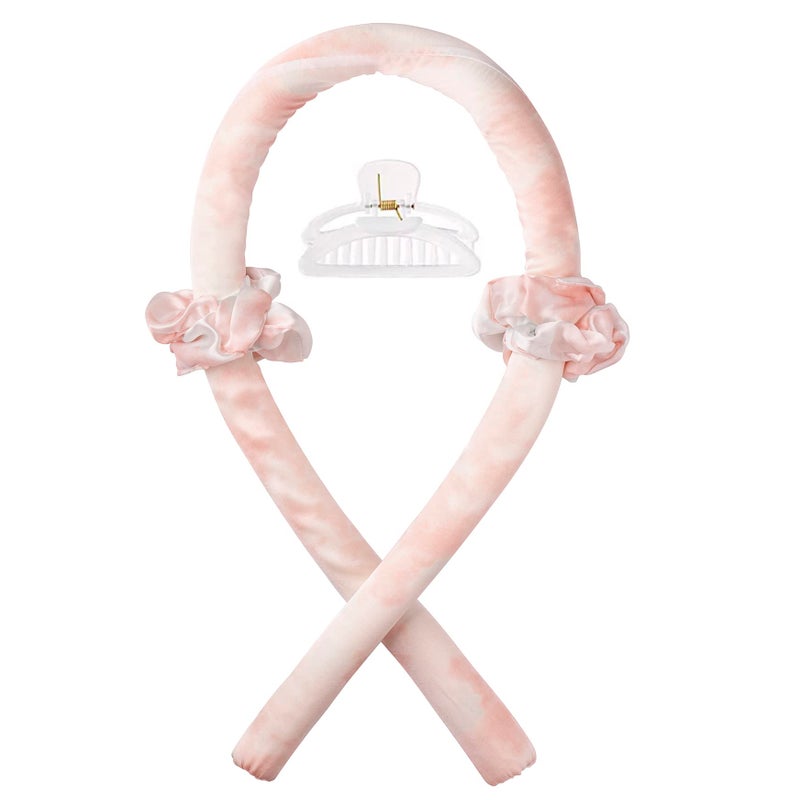 CORATED Heatless Curling Rod Headband Hair Curlers to Sleep In No Heat Curl with Hair Clips Sleeping Curls Silk Ribbon Rollers for Long Hair