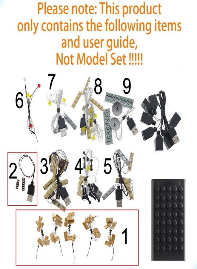 GEAMENT LED Light Kit Compatible with Lego Hogwarts Castle - Lighting Set for 71043 Building Model (Model Set Not Included) - Image 3