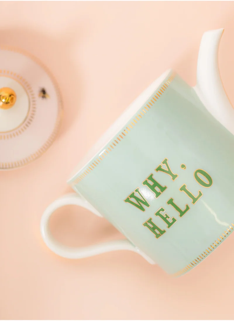 YVONNE ELLEN Why Hello! Teapot 800ml