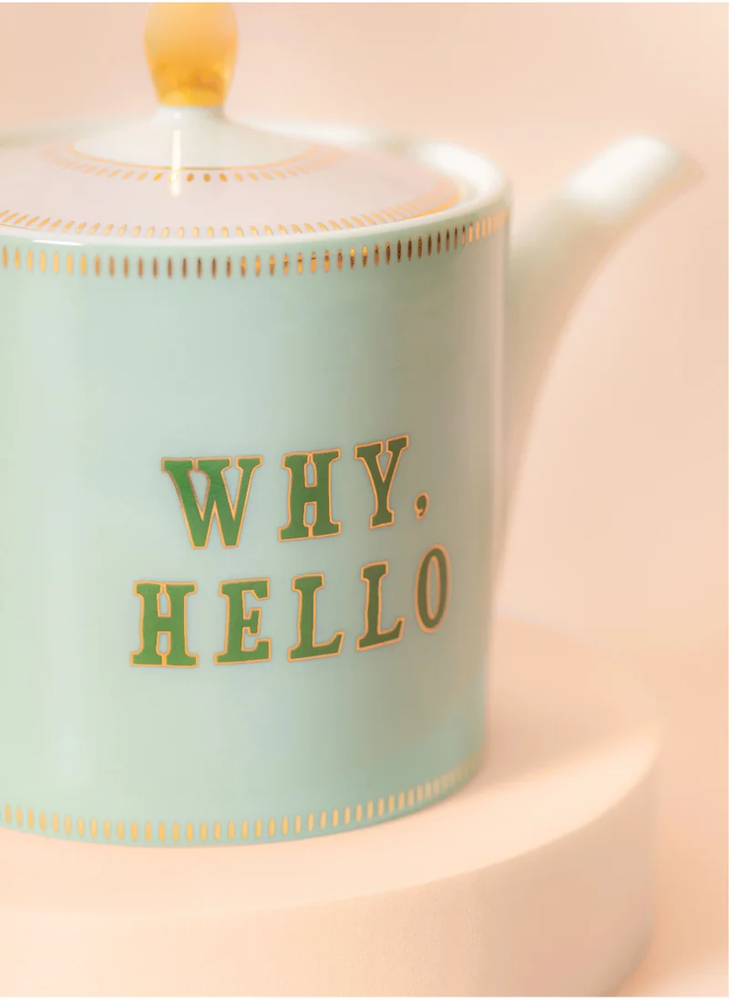 YVONNE ELLEN Why Hello! Teapot 800ml