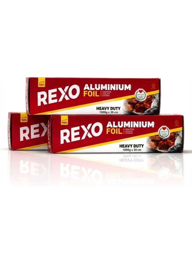 REXO Multi-purpose aluminum roll, 3 pieces - Image 1