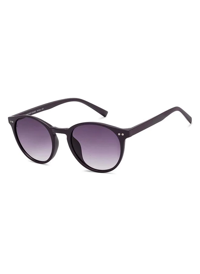 VINCENT CHASE Full Rim Round Holiday Edit 2.0 Branded Latest And Stylish Sunglasses Polarized And 100% UV Protected Unisex Small VC S16343