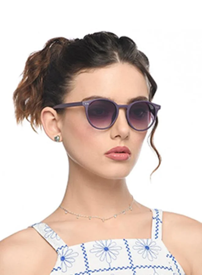 VINCENT CHASE Full Rim Round Holiday Edit 2.0 Branded Latest And Stylish Sunglasses Polarized And 100% UV Protected Unisex Small VC S16343
