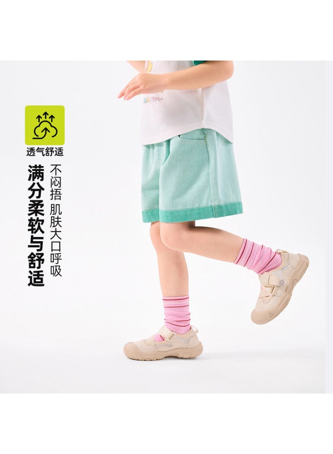 Doodle Home girls' Shorts Summer Cute Toddler Sports Pants Baby Casual Trousers - Image 4