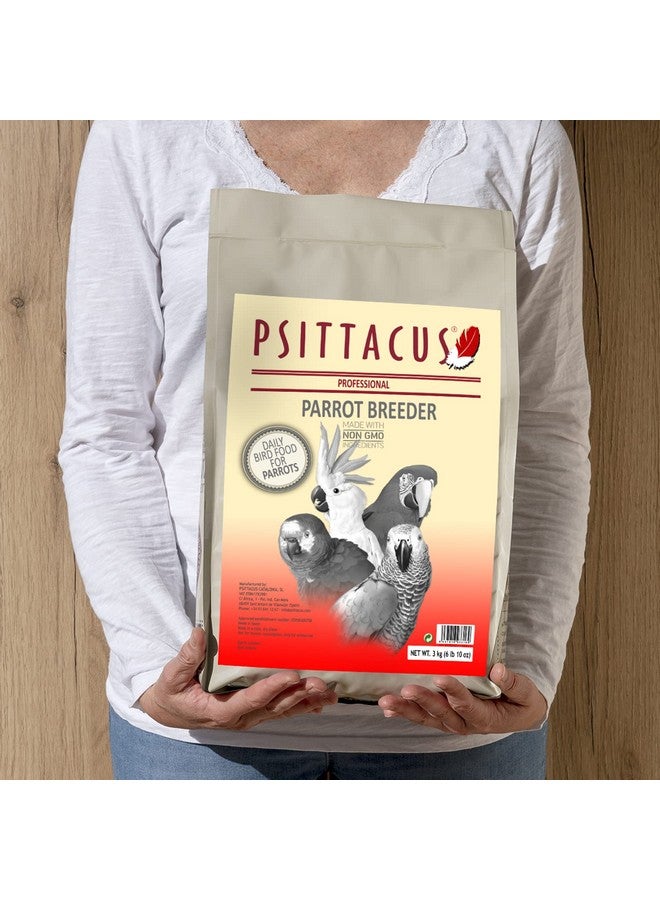 Psittacus Parrot Breeder 6.6 lb | Complete Pellet Diet for Caiques, Macaws, African Greys and Amazonas | Premium Food for Birds, 100% no-GMO - Image 4