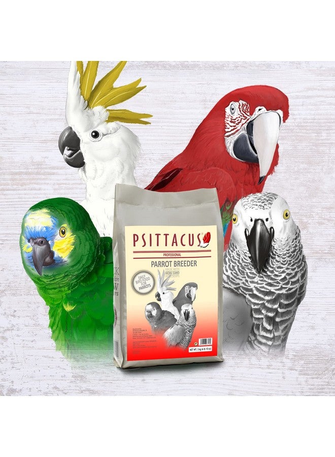 Psittacus Parrot Breeder 6.6 lb | Complete Pellet Diet for Caiques, Macaws, African Greys and Amazonas | Premium Food for Birds, 100% no-GMO - Image 3