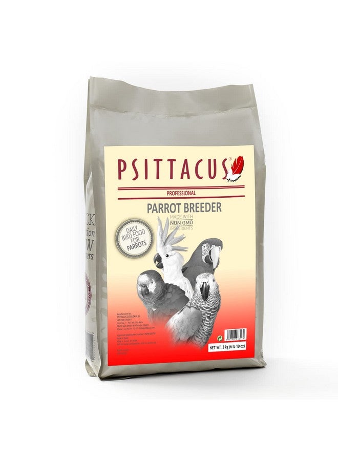 Psittacus Parrot Breeder 6.6 lb | Complete Pellet Diet for Caiques, Macaws, African Greys and Amazonas | Premium Food for Birds, 100% no-GMO - Image 1