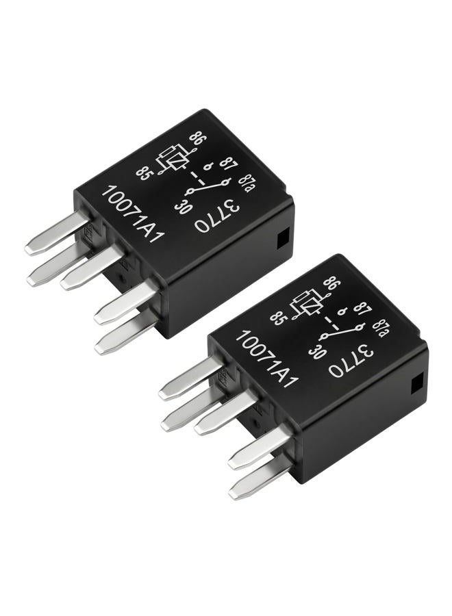 HOPUT 2pcs G8V-RH-1C7T-R-DC12 - Power Relay, 12vdc 7866 D1780C 301-1C-C-R1-U01 GM Original Equipment Black Multi-Purpose Relay Fuel Pump Relay - Image 1