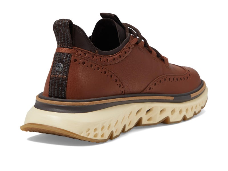 Cole Haan Men's 5.Zerogrand Wing Oxfords, Dark Sequoia/Alabaster Gleam, 8-W US - Image 5