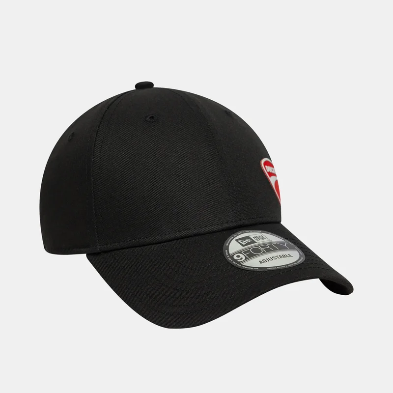 New Era Black Men's Ducati Motor Logo Flawless 9FORTY Cap for Men | Best Price UAE