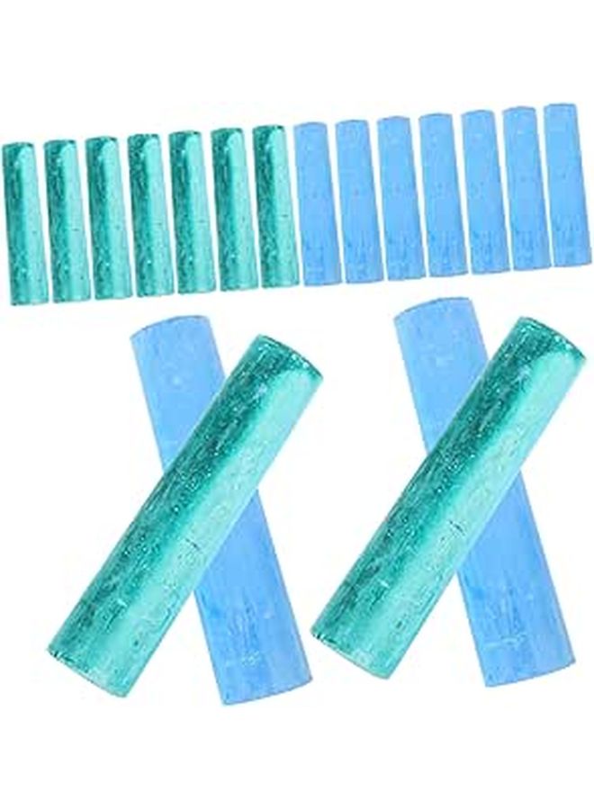GALPADA 40 Jumbo Colored Washable Sidewalk Chalk Safe for Outdoor Art School Activities - Image 1