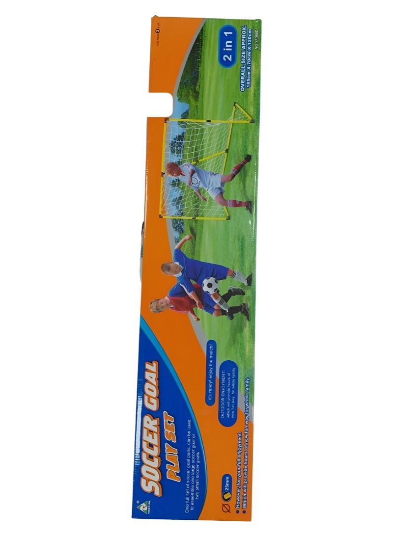 Football Soccer Goal Post Net Set 