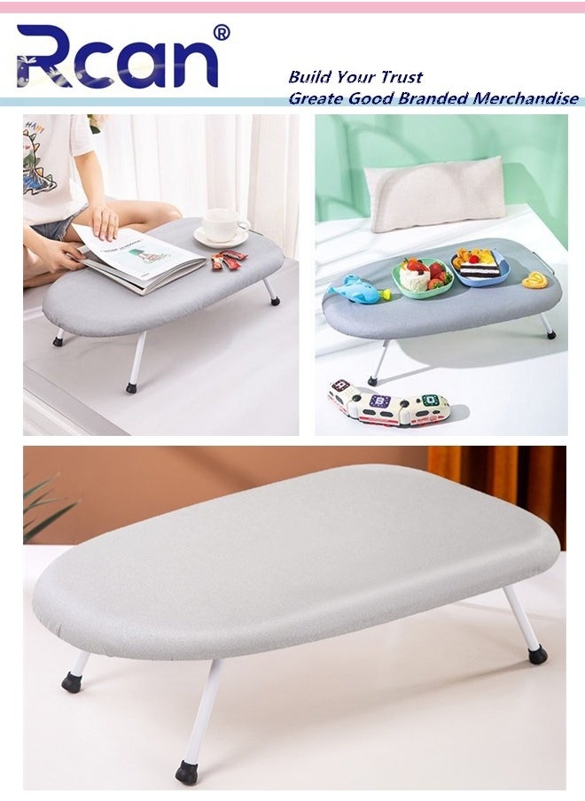 Portable Household Tabletop Ironing Board with Folding Legs with Solid Steam Iron Rest For Home Dorm Small Spaces Travel Use